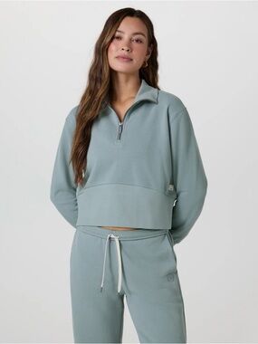 Vuori Sedona Sport Half Zip - Color Mist